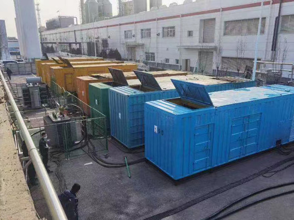 临沧柴油发电机出租案例展示